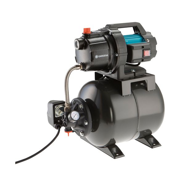 Gardena Eco Series 3600/4 με Βαρελάκι Πιεστικό Συγκρότημα