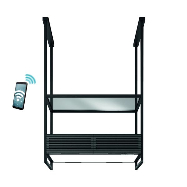 Elica Open Suite Superior BL/F/80 Απορροφητήρας Νησίδα