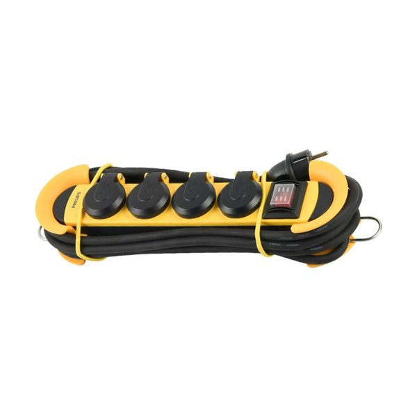 Philips SPN5140YB/GRS 4 Θέσεων Πολύπριζο Ασφαλείας