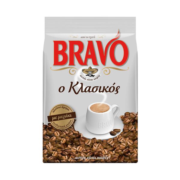Bravo Bravo Ελληνικός Καφές ο Κλασικός 485gr