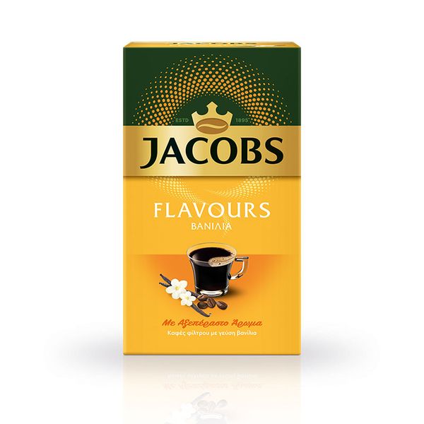Jacobs Jacobs Καφές Φίλτρου Αρωματικός Βανίλια 250gr