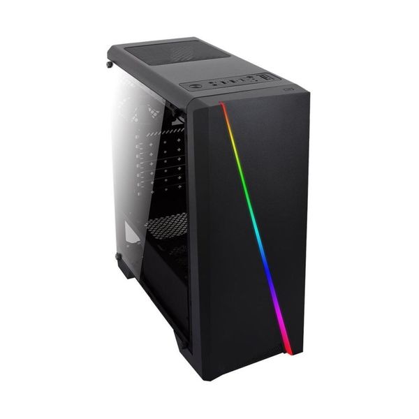 Aerocool Aerocool Cylon RGB Window Black Κουτί Η/Υ