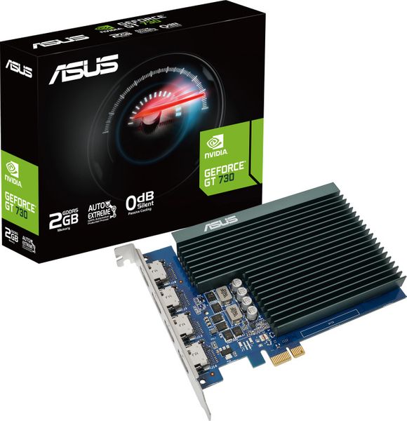 Asus Asus GeForce GT 730 4H SL 2GB GDDR5 Κάρτα Γραφικών