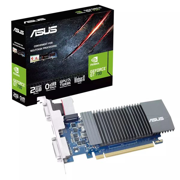 Asus Asus GeForce GT 730 2GB GDDR5 Κάρτα Γραφικών