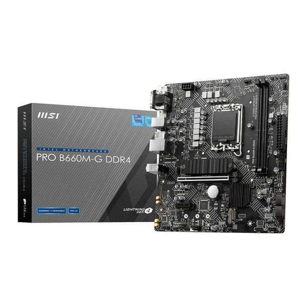 MSI MSI PRO B660M-G DDR4 Motherboard