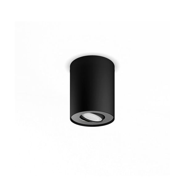 Philips Hue Pillar 1x5W 230V Black Single Spot Smart Home