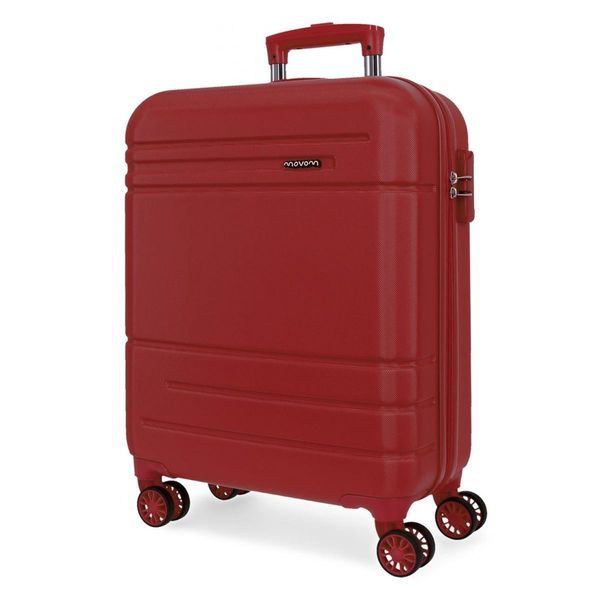 Movom Movom Galaxy 68x48x27cm Red Βαλίτσα Ταξιδίου
