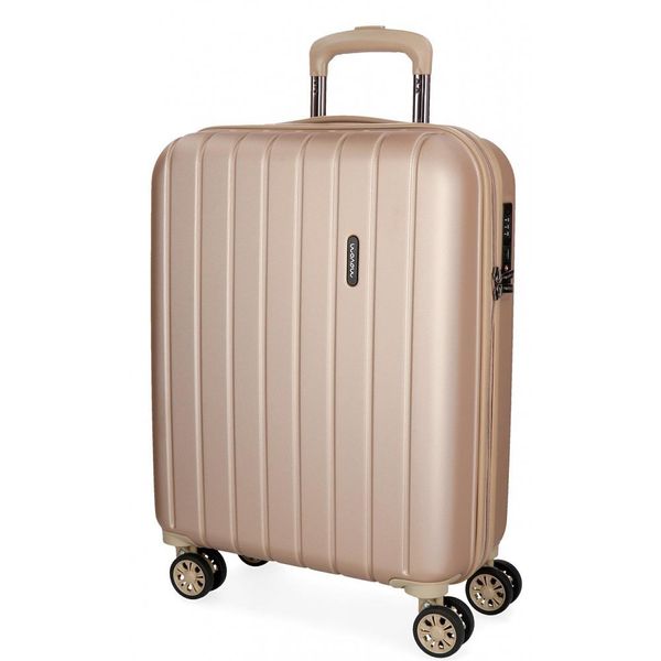 Movom Movom Wood 75x32x52cm Champagne Βαλίτσα Ταξιδίου
