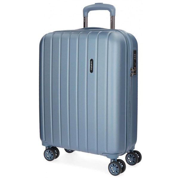 Movom Movom Wood 75x32x52cm Sky Blue Βαλίτσα Ταξιδίου