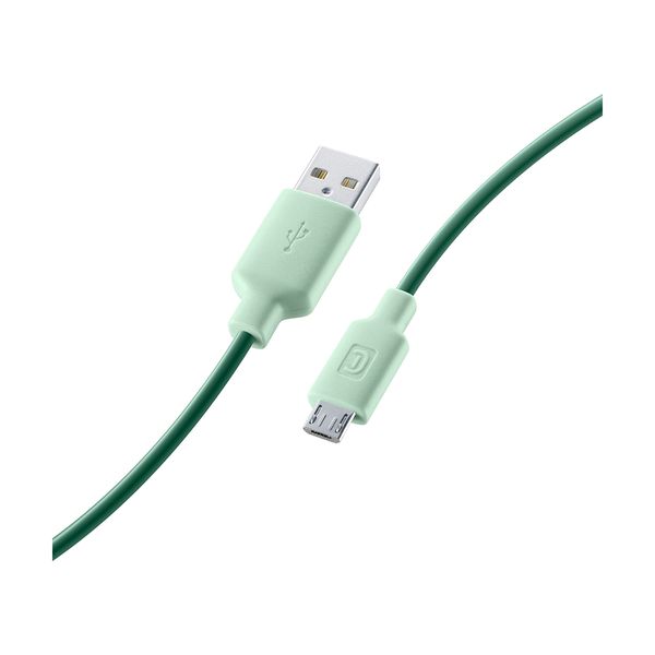 Cellular Line microUSB Smart 100cm Green Καλώδιο USB