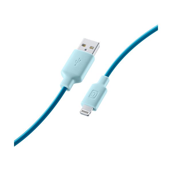 Cellular Line Cellular Line Smart USB Lightning 1m Blue Καλώδιο USB