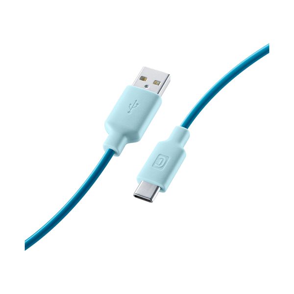 Cellular Line Cellular Line USB Type-C Smart 100cm Blue Καλώδιο USB