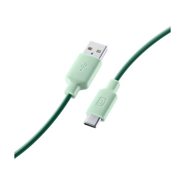 Cellular Line USB Type-C Smart 100cm Green Καλώδιο USB