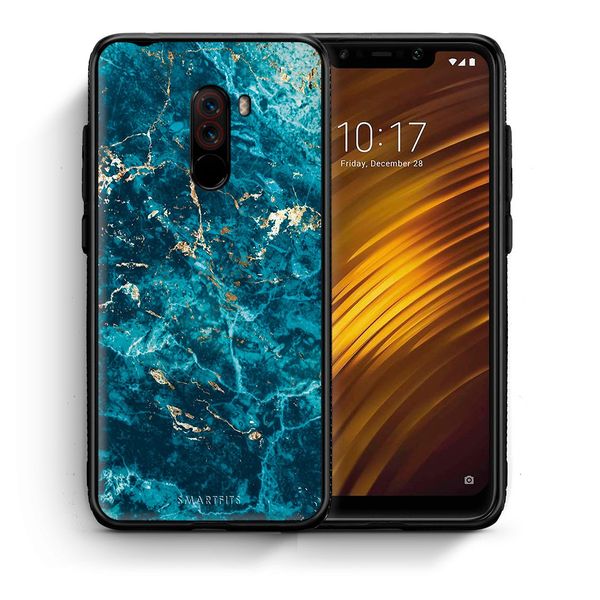 Smartfits Smartfits Marble Blue - Xiaomi Pocophone F1 θήκη