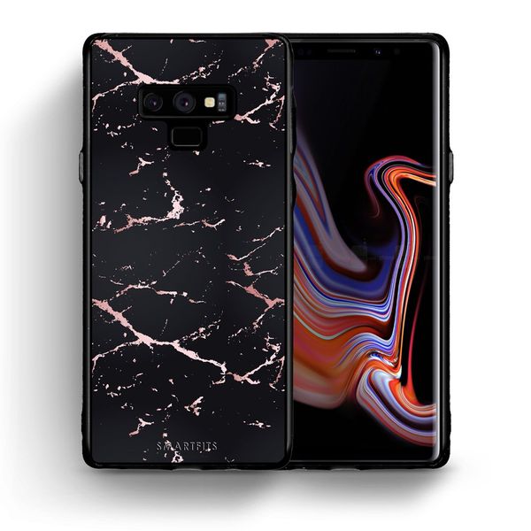 Smartfits Smartfits Marble Black Rosegold - Samsung Note 9 θήκη