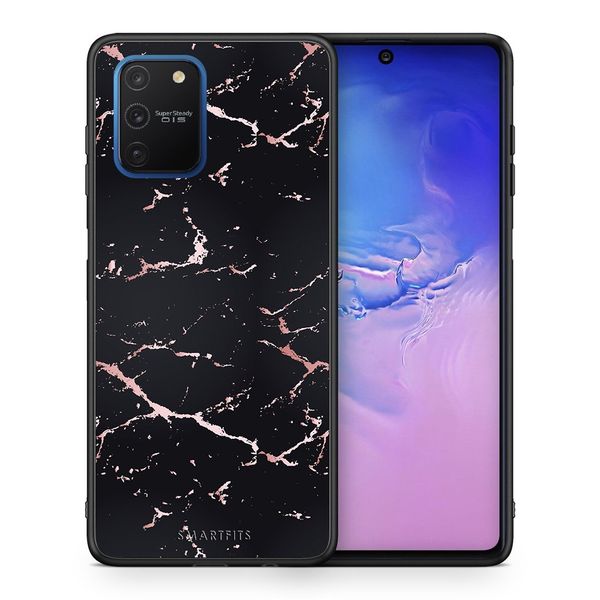 Smartfits Smartfits Marble Black Rosegold - Samsung S10 Lite θήκη