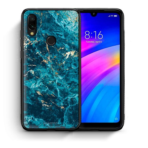 Smartfits Smartfits Marble Blue - Xiaomi Redmi 7 θήκη