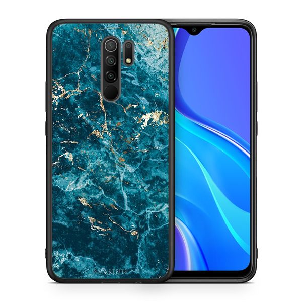 Smartfits Smartfits Marble Blue - Xiaomi Redmi 9/9 Prime θήκη Θήκη Κινητού