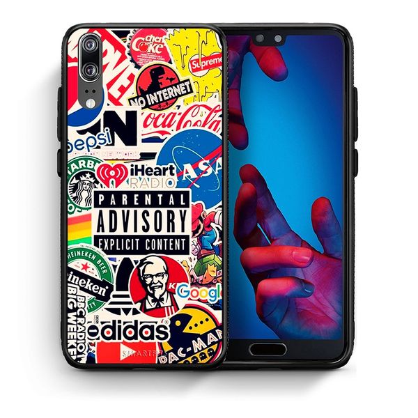 Smartfits Smartfits Parental Advisory - Huawei P20 θήκη Θήκη Κινητού