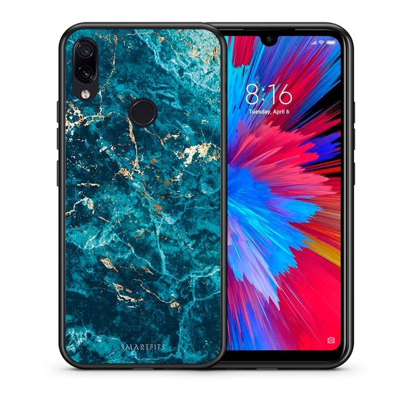 Smartfits Smartfits Marble Blue - Xiaomi Redmi Note 7 θήκη Θήκη Κινητού