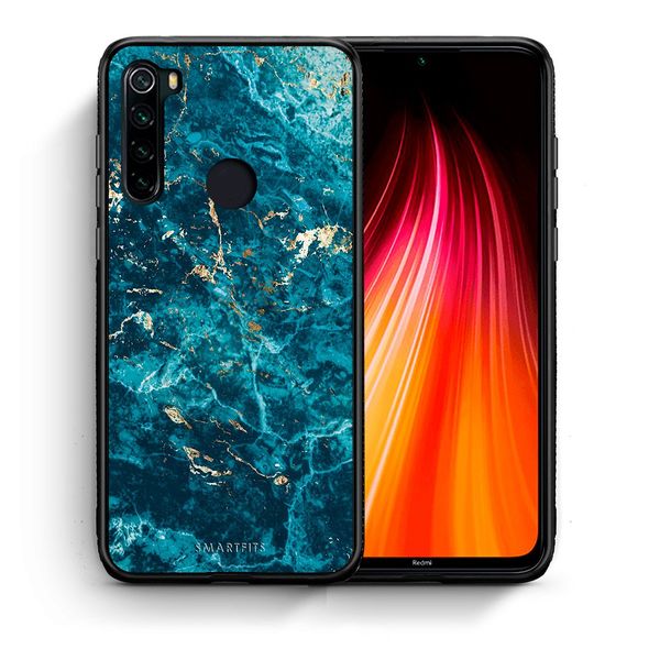 Smartfits Smartfits Marble Blue - Xiaomi Redmi Note 8 θήκη Θήκη Κινητού