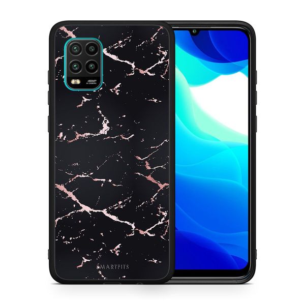 Smartfits Smartfits Marble Black Rosegold - Xiaomi Mi 10 Lite θήκη