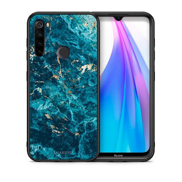 Smartfits Smartfits Marble Blue - Xiaomi Redmi Note 8T θήκη