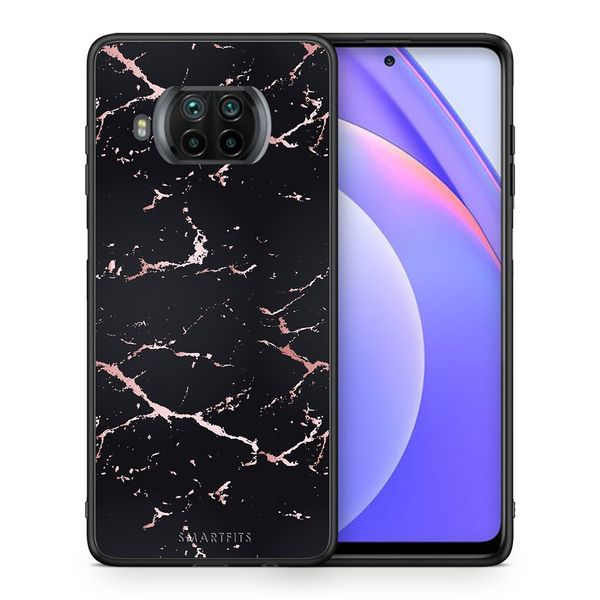 Smartfits Smartfits Marble Black Rosegold - Xiaomi Mi 10T Lite θήκη