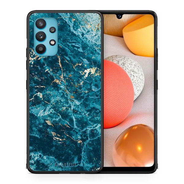 Smartfits Smartfits Marble Blue - Samsung A32 5G θήκη