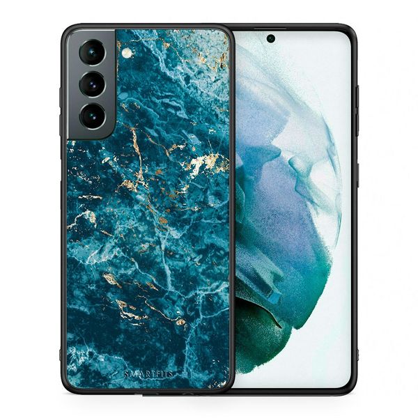 Smartfits Smartfits Marble Blue - Samsung S21 θήκη