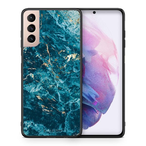 Smartfits Smartfits Marble Blue - Samsung S21+ θήκη