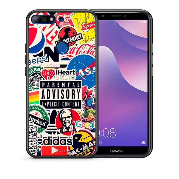 Smartfits Smartfits Parental Advisory - Huawei Y7 2018/Honor 7C θήκη