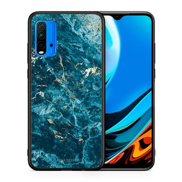 Smartfits Smartfits Marble Blue - Xiaomi Redmi 9T/Poco M3 θήκη