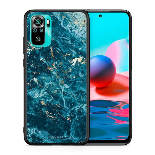 Smartfits Smartfits Marble Blue - Xiaomi Redmi Note 10S/10 4G θήκη