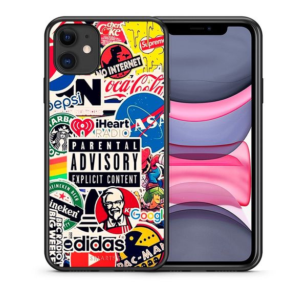 Smartfits Smartfits Parental Advisory - iPhone 11 θήκη
