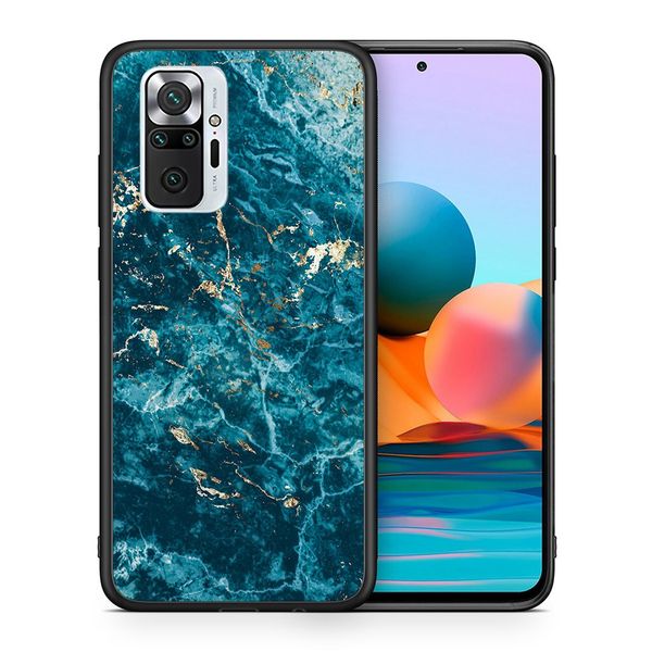 Smartfits Smartfits Marble Blue - Xiaomi Redmi Note 10 Pro/10 Pro Max θήκη