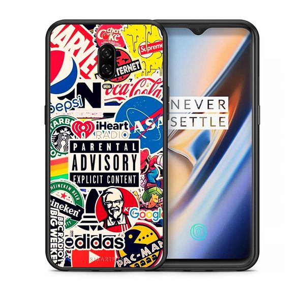 Smartfits Smartfits Parental Advisory - OnePlus 6T θήκη