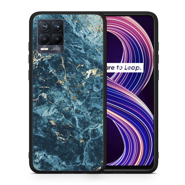 Smartfits Smartfits Marble Blue - Realme 8/8 Pro θήκη