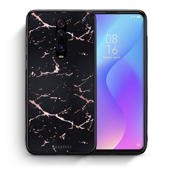 Smartfits Smartfits Marble Black Rosegold - Xiaomi Redmi K20/K20 Pro θήκη