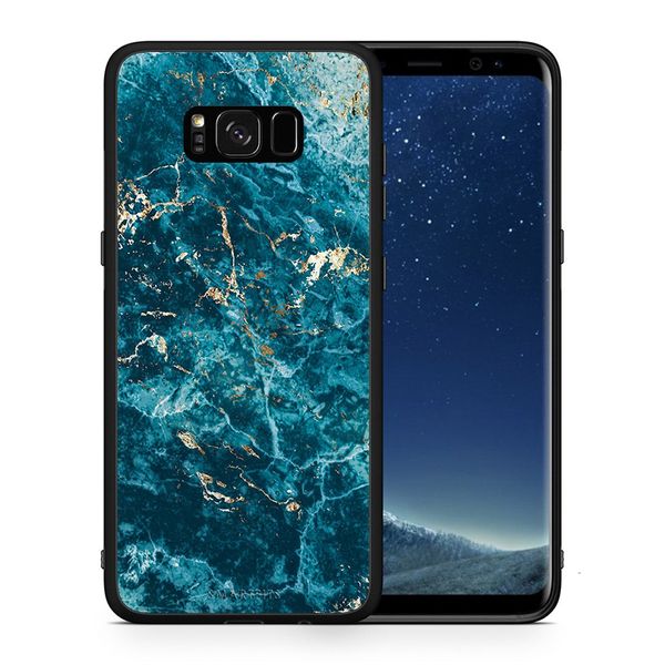 Smartfits Smartfits Marble Blue - Samsung S8+ θήκη