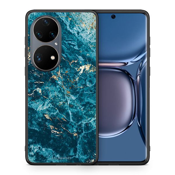 Smartfits Smartfits Marble Blue - Huawei P50 Pro θήκη
