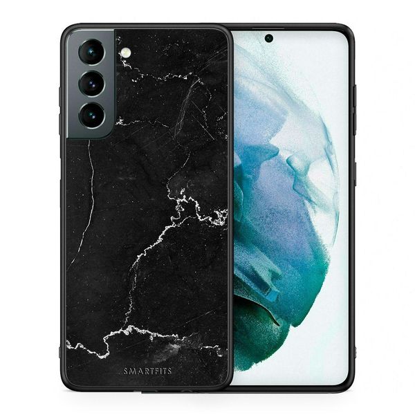 Smartfits Marble Black - Samsung S21 θήκη