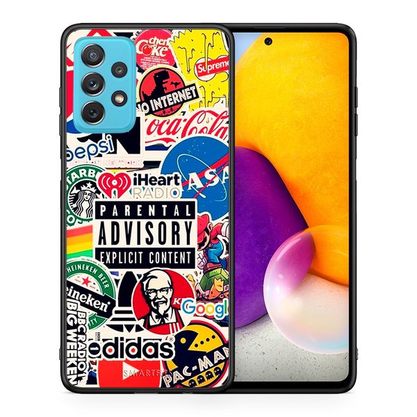 Smartfits Smartfits Parental Advisory - Samsung A72 θήκη
