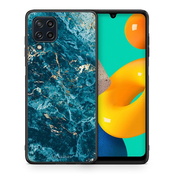 Smartfits Smartfits Marble Blue - Samsung M32 4G θήκη