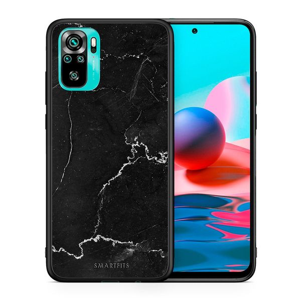 Smartfits Smartfits Marble Black - Xiaomi Redmi Note 10S/10 4G θήκη