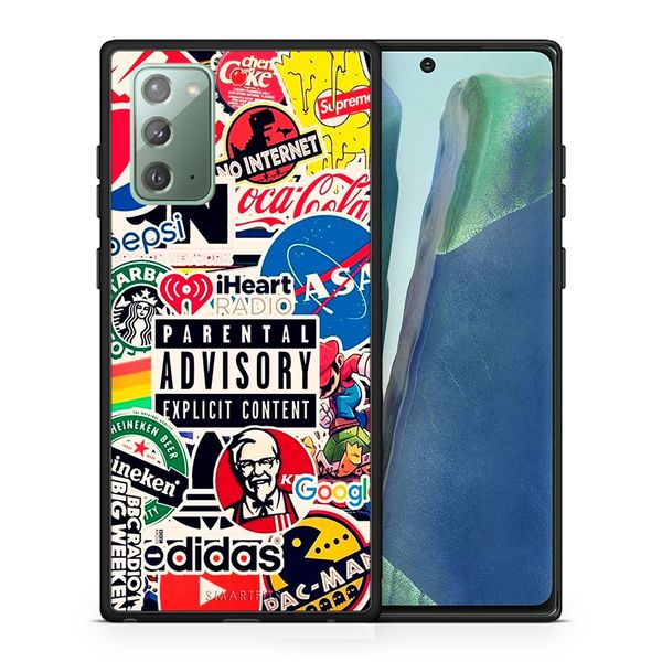 Smartfits Smartfits Parental Advisory - Samsung Note 20 θήκη