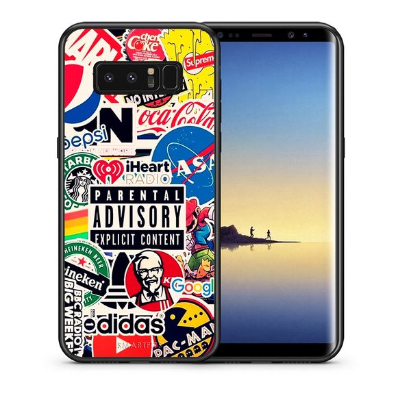 Smartfits Smartfits Parental Advisory - Samsung Note 8 θήκη