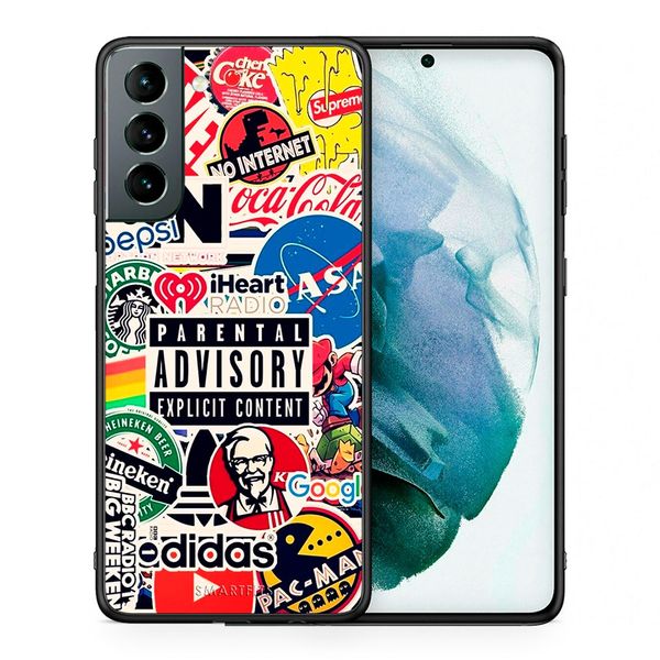 Smartfits Smartfits Parental Advisory - Samsung S21 θήκη