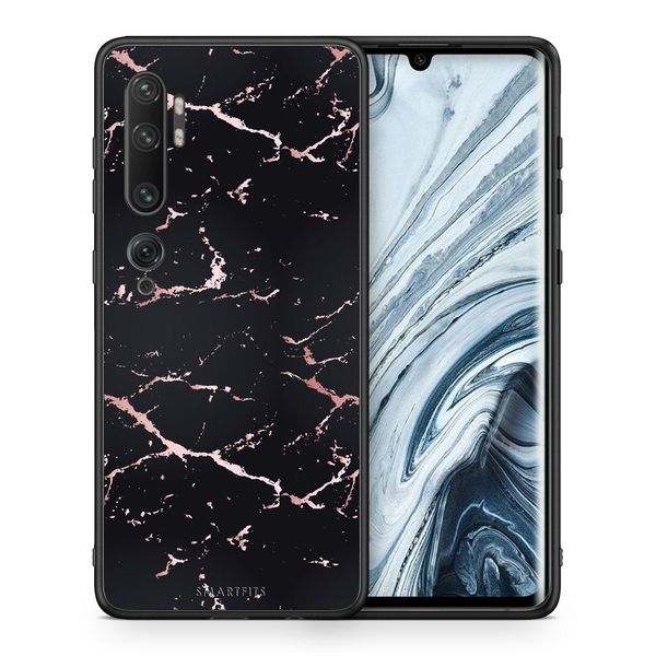 Smartfits Smartfits Marble Black Rosegold - Xiaomi Mi Note 10/10 Pro θήκη