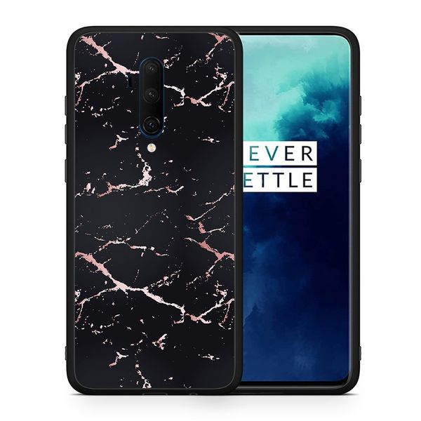 Smartfits Smartfits Marble Black Rosegold - OnePlus 7T Pro θήκη